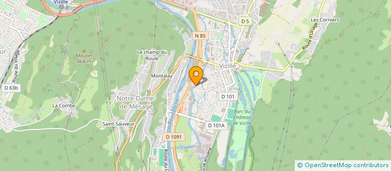 localisation de l'entreprise MADAME SANDRINE CANEZZA à GRENOBLE