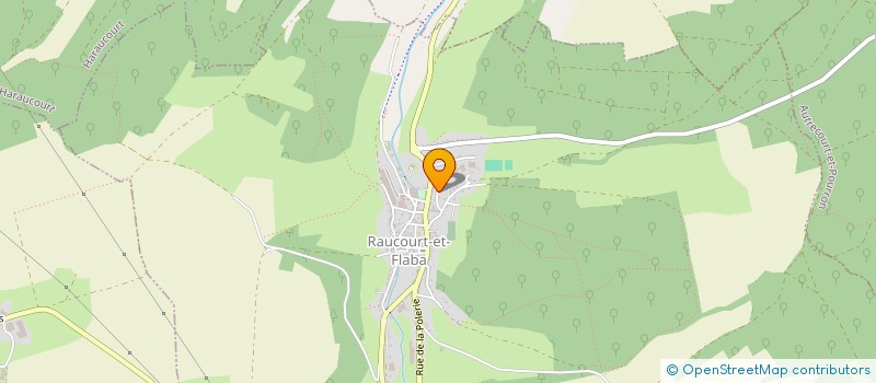 localisation de l'entreprise MADAME SANDRINE CARBON  RAUCOURT-ET-FLABA