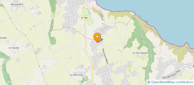 localisation de l'entreprise MADAME SANDRINE CARBONNIER à PORDIC
