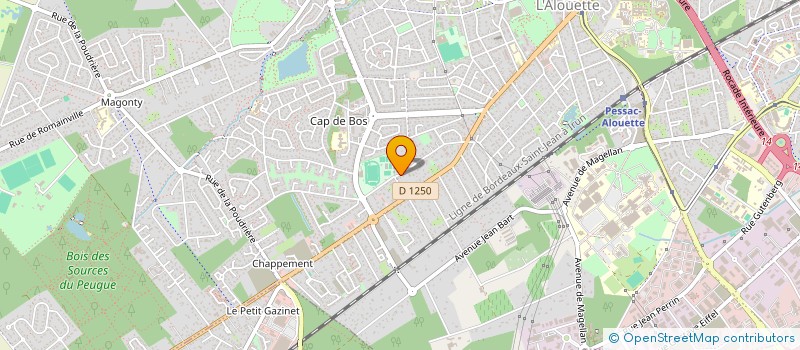 localisation de l'entreprise MADAME SANDRINE CARRARETTO à PESSAC