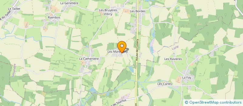 localisation de l'entreprise MADAME SANDRINE CARREL  SIMANDRE