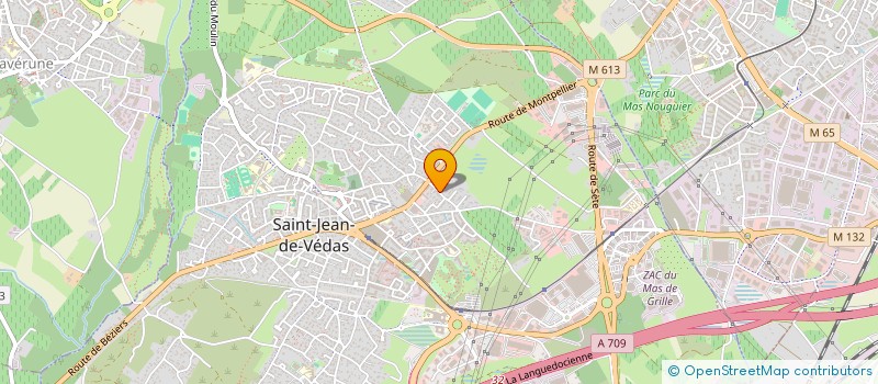 localisation de l'entreprise MADAME SANDRINE CASALE  SAINT-JEAN-DE-VEDAS