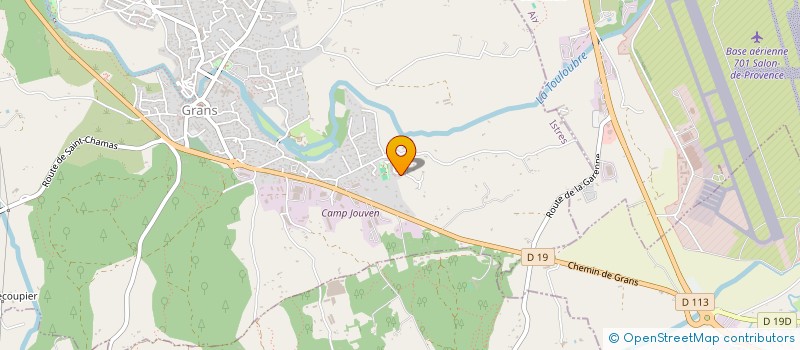 localisation de l'entreprise MADAME SANDRINE CASU  GRANS