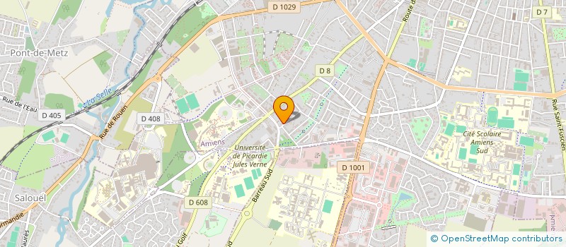 localisation de l'entreprise MADAME SANDRINE CAUDIU  AMIENS