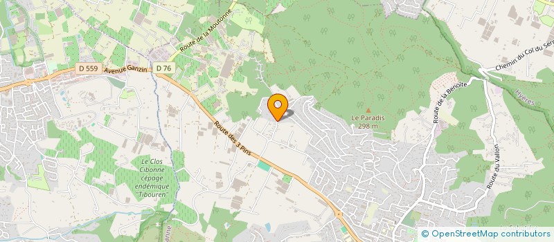 localisation de l'entreprise MADAME SANDRINE CAVELIER  TOULON