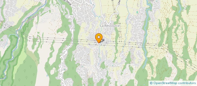 localisation de l'entreprise MADAME SANDRINE CERVEAU  SAINTE-MARIE