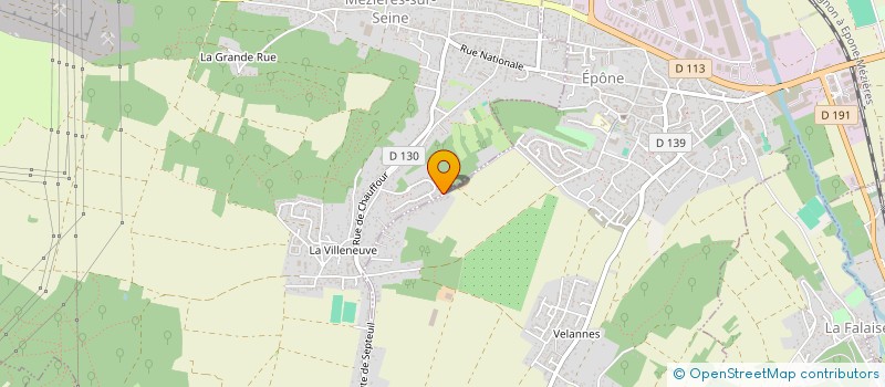 localisation de l'entreprise MADAME SANDRINE CHABILAN  EPONE