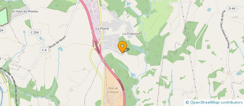 localisation de l'entreprise MADAME SANDRINE CHAIZE à LIMOGES