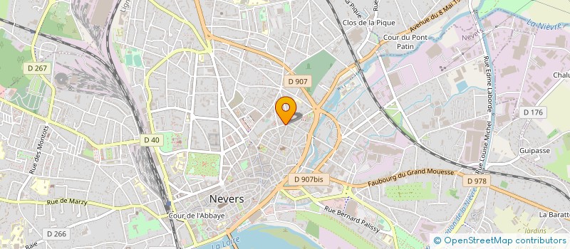 localisation de l'entreprise MADAME SANDRINE CHAMBONNIER à NEVERS