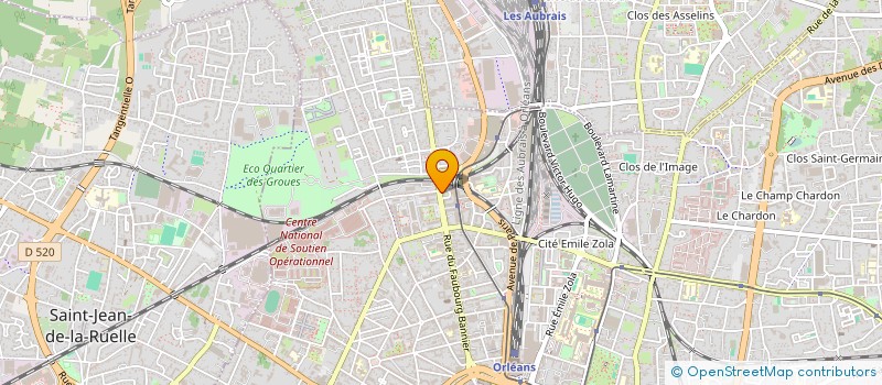 localisation de l'entreprise MADAME SANDRINE CHAMPEAU à ORLEANS