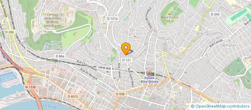 localisation de l'entreprise MADAME SANDRINE CHANE-TENG  MONT-SAINT-AIGNAN