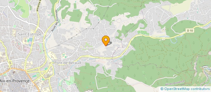 localisation de l'entreprise MADAME SANDRINE CHANTRIAUX à AIX-EN-PROVENCE