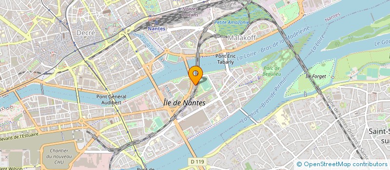 localisation de l'entreprise MADAME SANDRINE CHARLES  PONT-SAINT-MARTIN