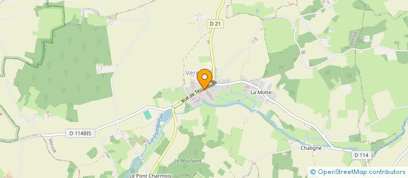 localisation de l'entreprise MADAME SANDRINE CHASLIN  VERNIE