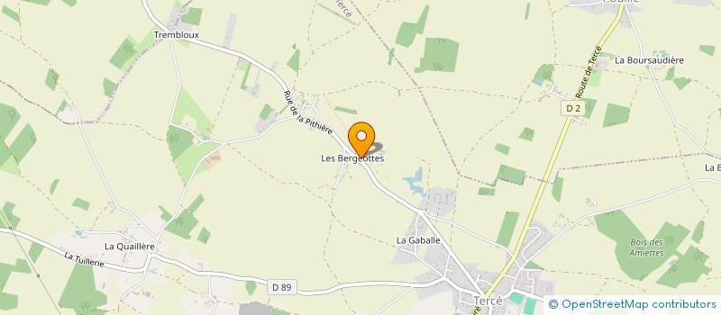 localisation de l'entreprise MADAME SANDRINE CHASSAGNARD  TERCE