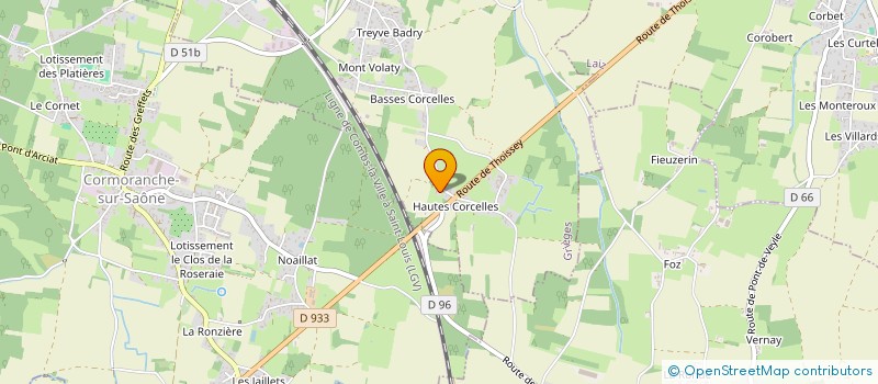 localisation de l'entreprise MADAME SANDRINE CHASTAGNAC  GRIEGES