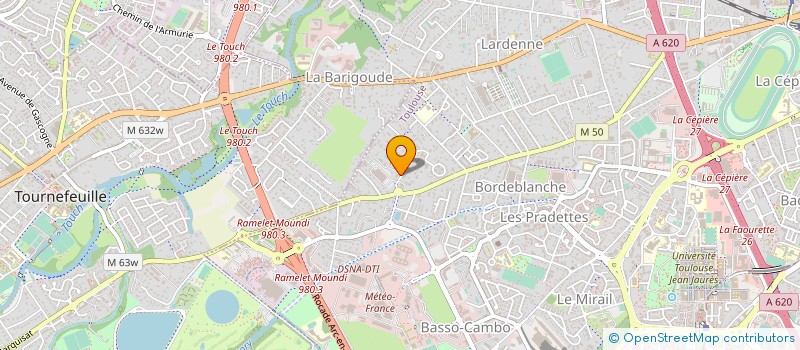 localisation de l'entreprise MADAME SANDRINE CHATEL  TOULOUSE