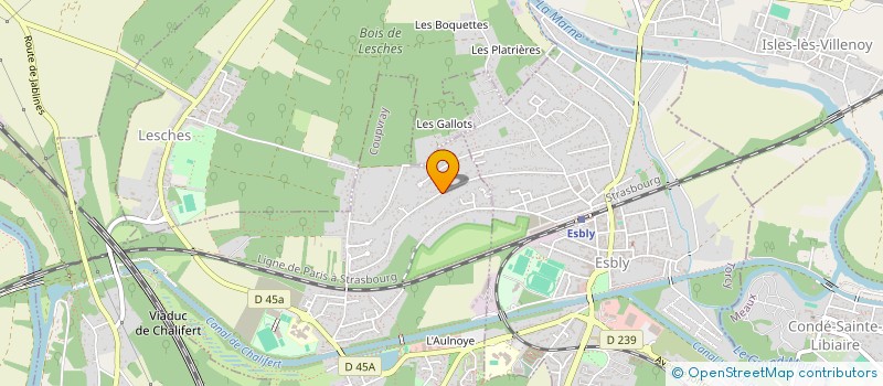 localisation de l'entreprise MADAME SANDRINE CHATENET à COUPVRAY