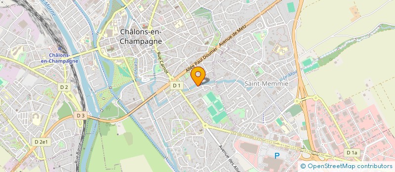 localisation de l'entreprise MADAME SANDRINE CHECINSKY  CHALONS-EN-CHAMPAGNE