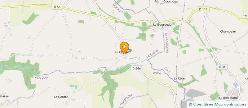 localisation de l'entreprise MADAME SANDRINE CHEVALLIER à LIGNEROLLES