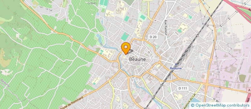 localisation de l'entreprise MADAME SANDRINE CHEVAUX à BEAUNE