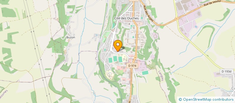 localisation de l'entreprise MADAME SANDRINE CHICAUDET à LANGRES