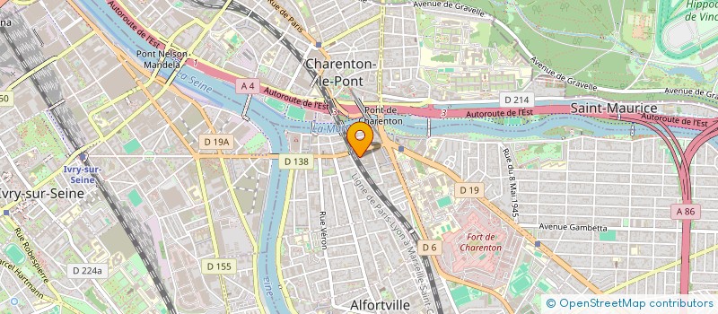 localisation de l'entreprise MADAME SANDRINE CHOPINEAU  MAISONS-ALFORT