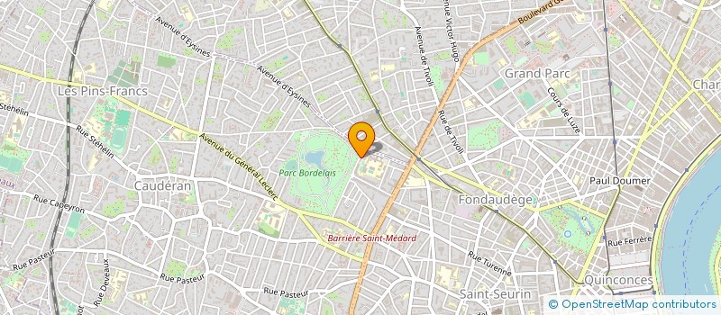 localisation de l'entreprise MADAME SANDRINE CHRETIEN à BORDEAUX