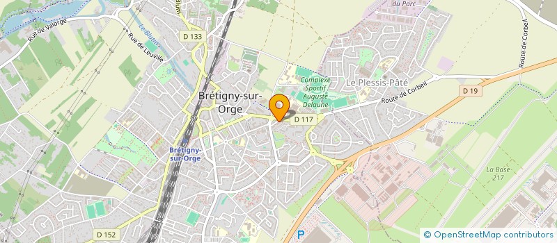 localisation de l'entreprise MADAME SANDRINE CHRETIEN à BRETIGNY-SUR-ORGE