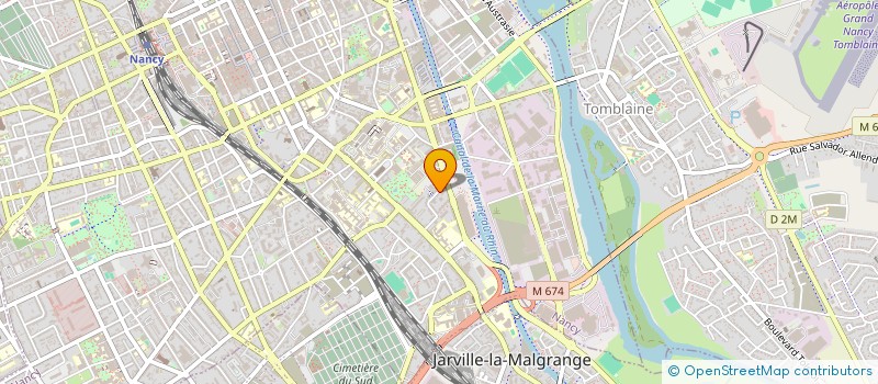 localisation de l'entreprise MADAME SANDRINE CHRISMENT  NANCY