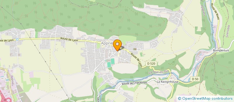 localisation de l'entreprise MADAME SANDRINE CIAMPORCERO  BEAUCROISSANT