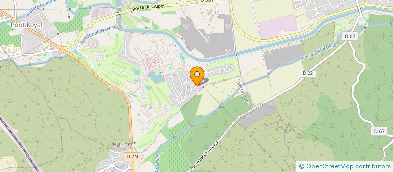 localisation de l'entreprise MADAME SANDRINE CILIA  MALLEMORT