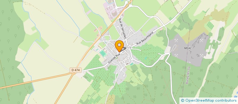 localisation de l'entreprise MADAME SANDRINE CLAIRCELIN à BONNEVENT-VELLOREILLE