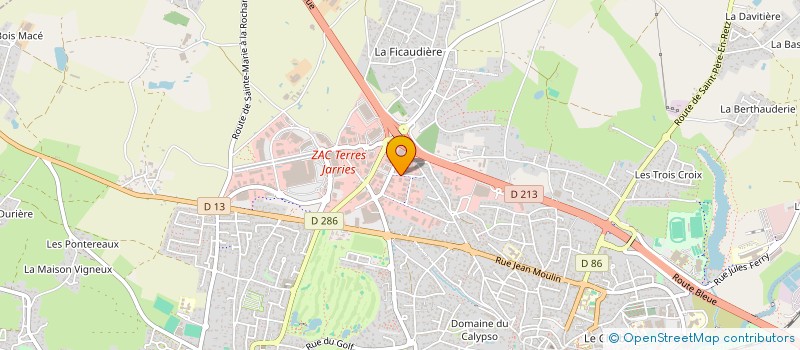localisation de l'entreprise MADAME SANDRINE CLAVIER à PORNIC