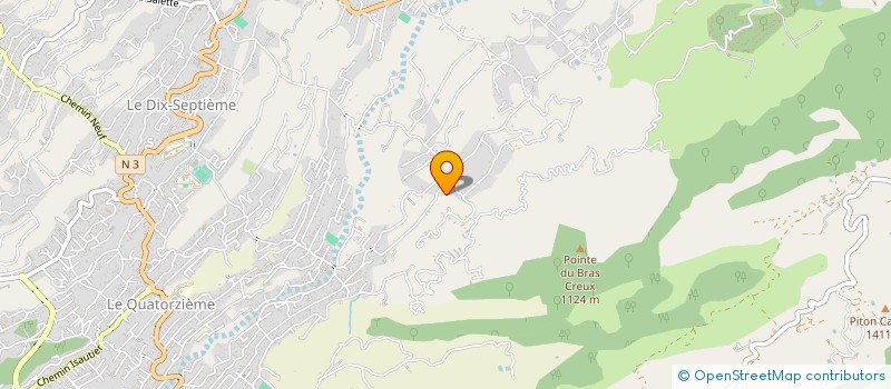 localisation de l'entreprise MADAME SANDRINE CLAVIER  LE TAMPON