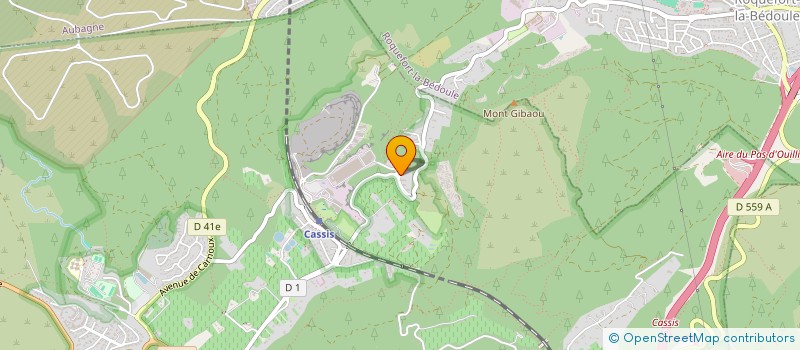 localisation de l'entreprise MADAME SANDRINE CLERC  CASSIS