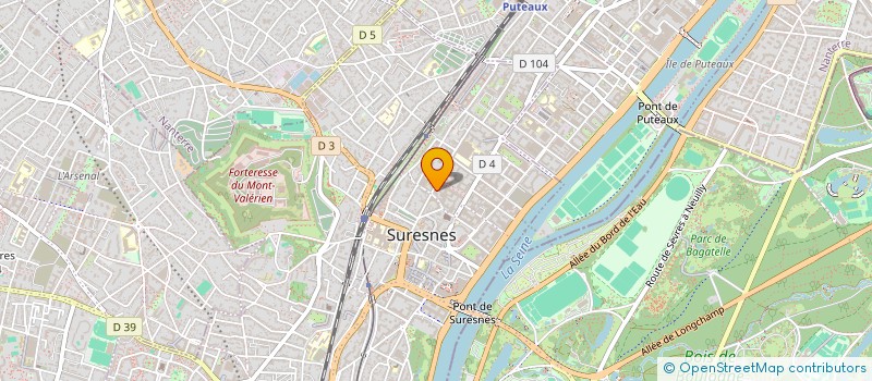 localisation de l'entreprise MADAME SANDRINE CLEVENOT à SURESNES