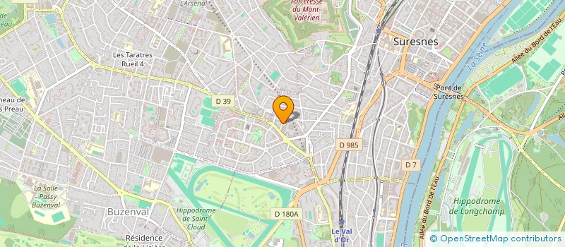localisation de l'entreprise MADAME SANDRINE COGAT à SURESNES