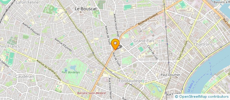 localisation de l'entreprise MADAME SANDRINE COLBART  BORDEAUX