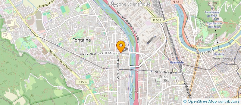 localisation de l'entreprise MADAME SANDRINE COLELLA  FONTAINE