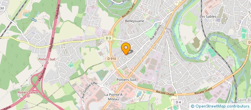 localisation de l'entreprise MADAME SANDRINE COLLIN à POITIERS