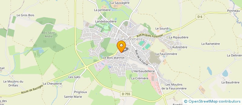 localisation de l'entreprise MADAME SANDRINE COLMONT  SAINT-PAUL-EN-PAREDS