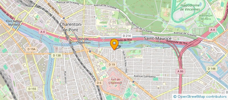 localisation de l'entreprise MADAME SANDRINE COLPAERT à MAISONS-ALFORT