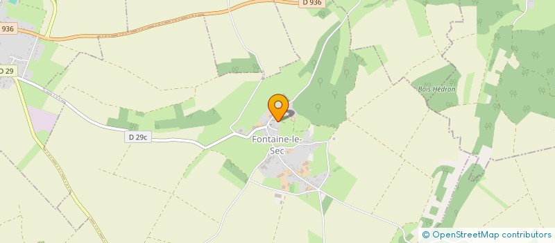 localisation de l'entreprise MADAME SANDRINE COMBLET  FONTAINE-LE-SEC