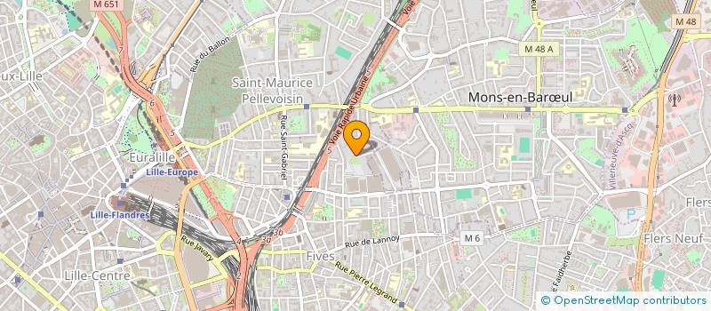 localisation de l'entreprise MADAME SANDRINE CONAN à LILLE