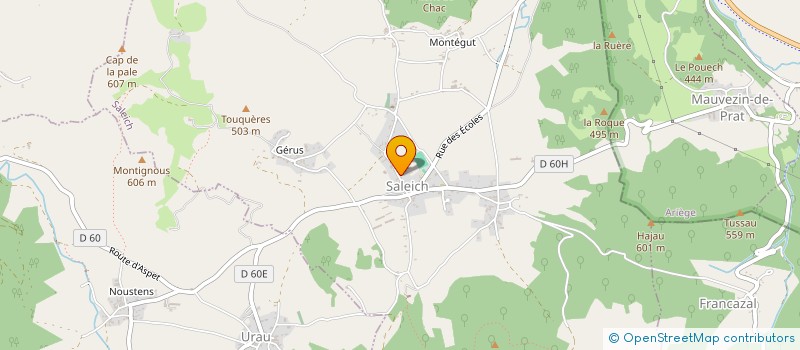 localisation de l'entreprise MADAME SANDRINE CONTE  SALEICH