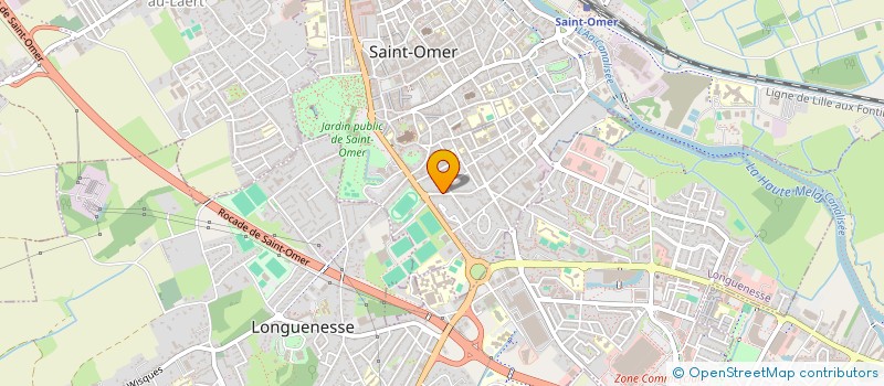 localisation de l'entreprise MADAME SANDRINE CONVENANCE  SAINT-OMER