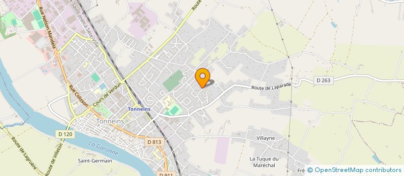 localisation de l'entreprise MADAME SANDRINE CORBANESE à TONNEINS