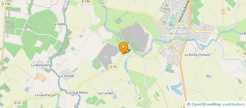 localisation de l'entreprise MADAME SANDRINE CORDIE  SAINT-PHILBERT-DE-BOUAINE