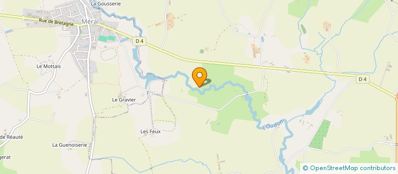 localisation de l'entreprise MADAME SANDRINE CORMERAIS  COSSE LE VIVIEN